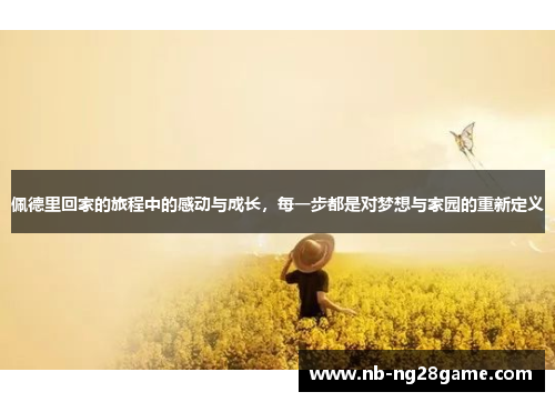 佩德里回家的旅程中的感动与成长，每一步都是对梦想与家园的重新定义